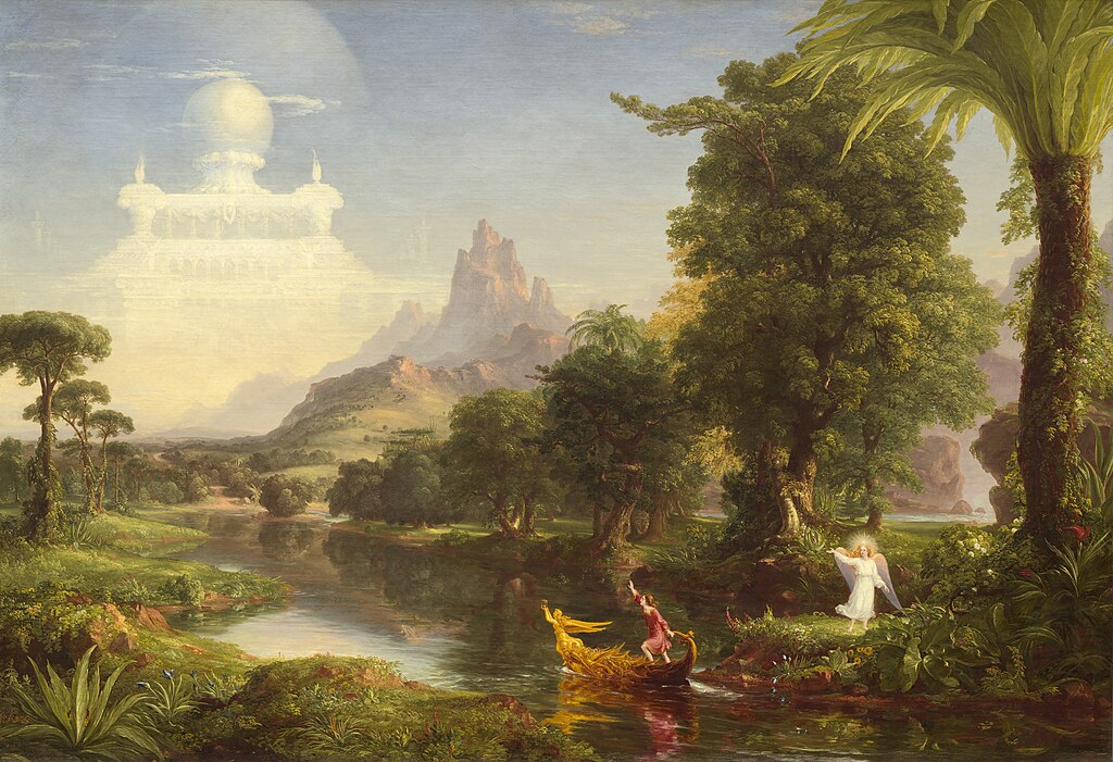 Thomas Cole: The Voyage of Life: Youth 